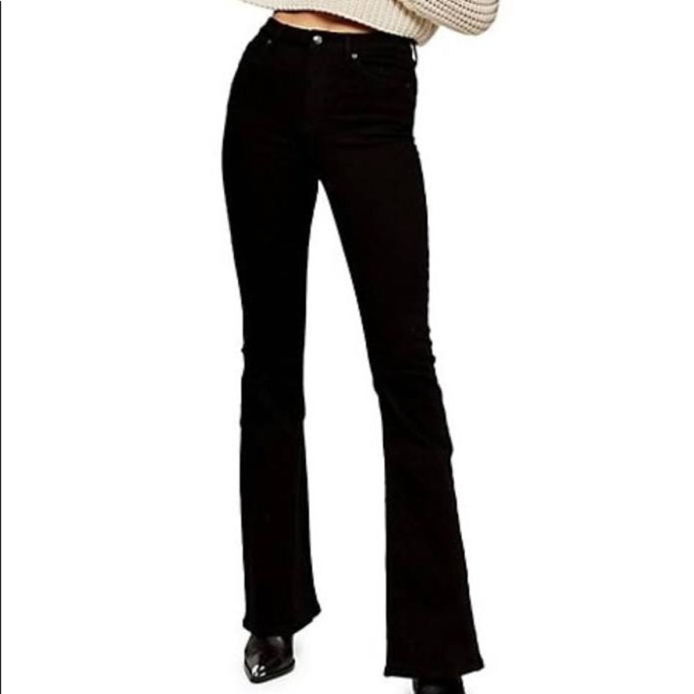 [SOLD] Topshop Moto Jeans Women’s W32 L30 Jamie Flare Bell High Rise
